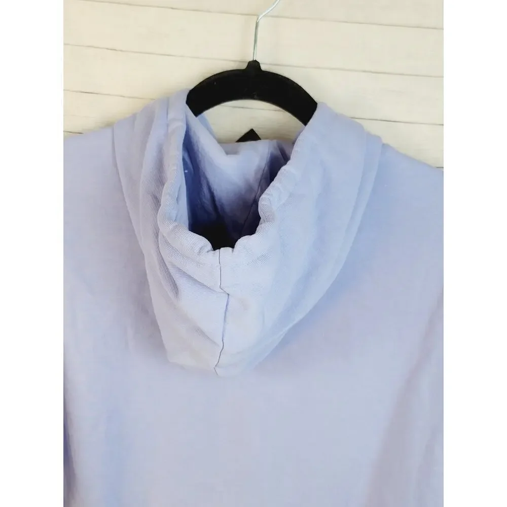 adidas Long Sleeve Active Hoodie in Blue Spark, sz Small